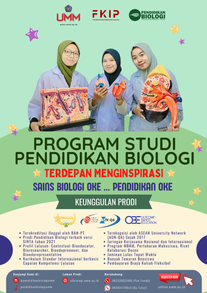 Poster PMB Prodi Pendidikan Biologi UMM