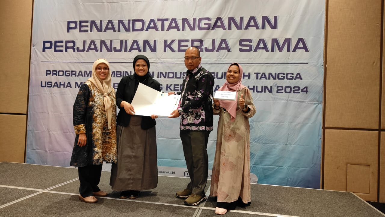 Tim UMM Dipercaya Kemendikbudristek Bina Industri Rumah Tangga Sumenep