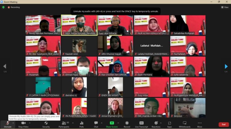 Program Studi Pendidikan Biologi Berkomitmen mengajak sekolah di Indonesia untuk Berprestasi