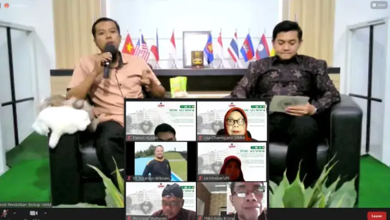 Pendidikan Biologi UMM Gelar Temu Alumni, Kenalkan Kelas Unggulan Anggrek