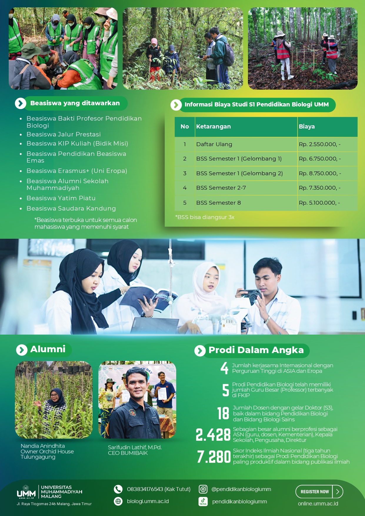 Program Studi (S1) Pendidikan Biologi (2)