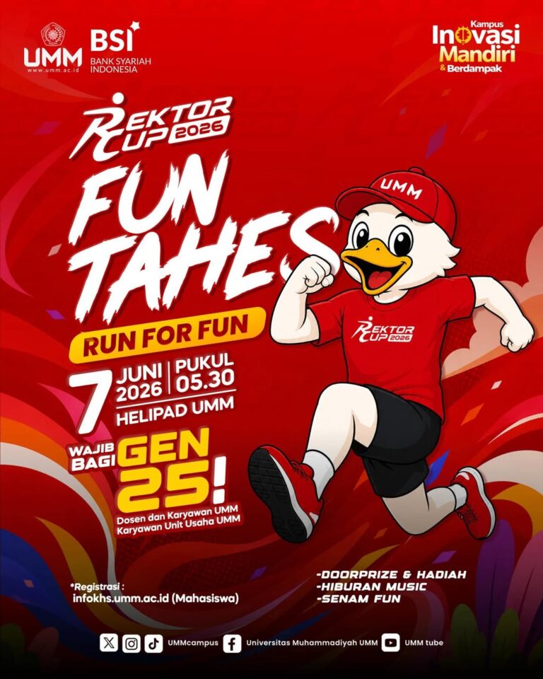 Fun Tahes Rector Cup 2026: Saatnya Berlari, Bergembira, dan Raih Doorprize Menarik!